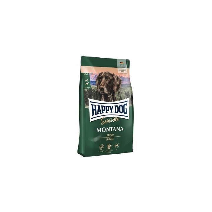 HAPPY DOG Sensible Trockenfutter Hund Adult, Montana 2x4 kg