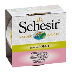 Schesir in Brühe 24x70g Hähnchenfilet, in Hühnerbrühe