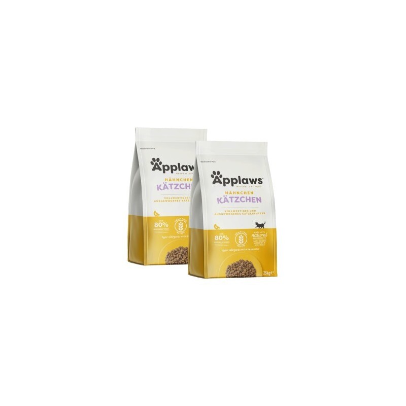 Applaws Trockenfutter Kitten Huhn 2x2 kg