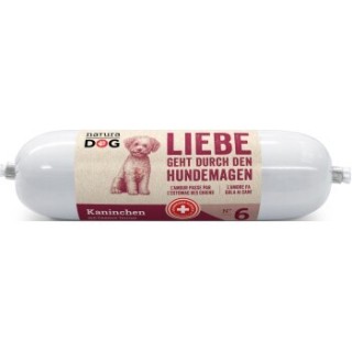 NaturaDog Wurst mit Kaninchen und Gemüse 7x850 g