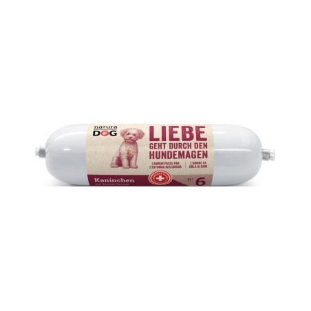 NaturaDog Wurst mit Kaninchen und Gemüse 7x850 g