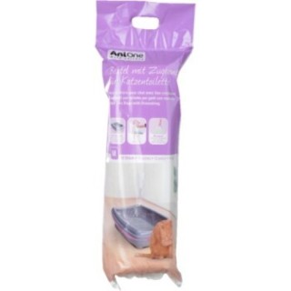 AniOne Beutel mit Zugband für Katzentoilette S
