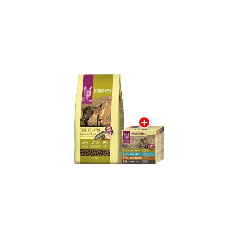 REAL NATURE WILDERNESS True Country Adult Huhn mit Fisch