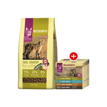 REAL NATURE WILDERNESS True Country Adult Huhn mit Fisch