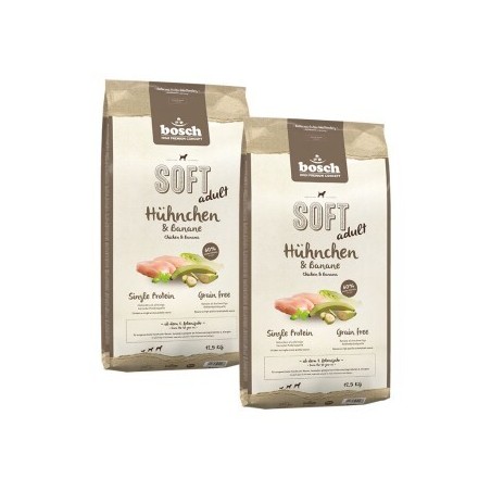 bosch Soft Hühnchen & Banane 2x12.5 kg