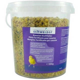 Schweizer Kanarienkraftfutter mit Ei 550g
