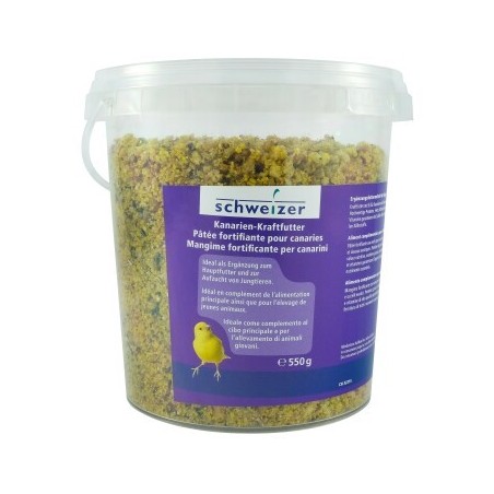 Schweizer Kanarienkraftfutter mit Ei 550g