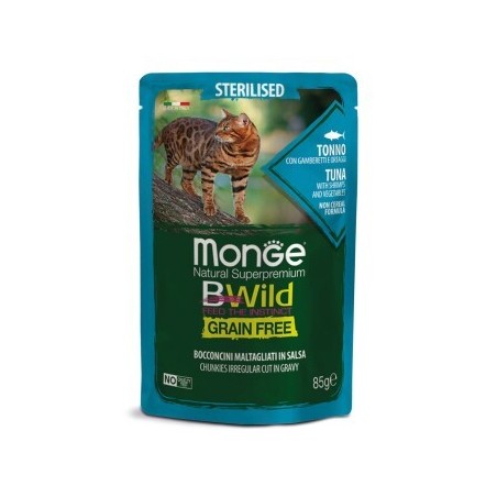 Monge Sterilised Thunfisch & Garnelen 28x85g