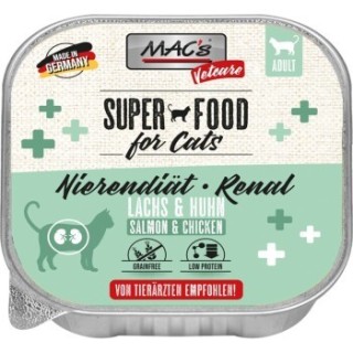 MAC's Vetcare Nierendiät Renal 16x100g Lachs & Huhn