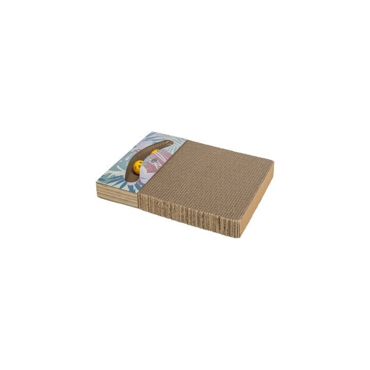 Trixie Kratzpappe mit Spielzeug