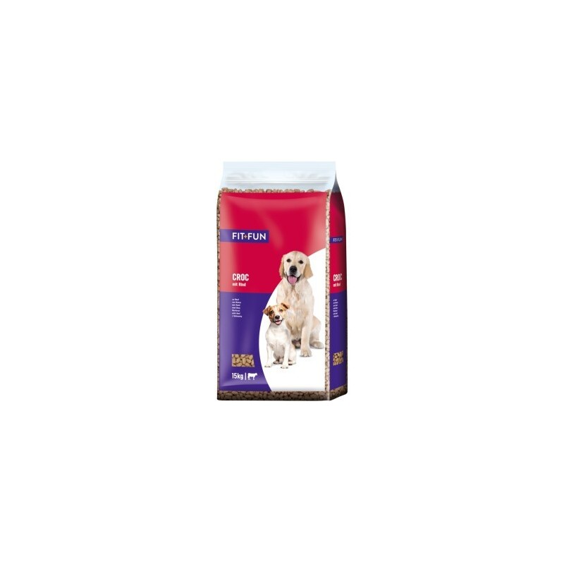 FIT+FUN Trockennahrung Croc 15 kg