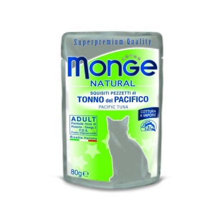 Monge Natural Gelée 24x80g Pazifikthunfisch