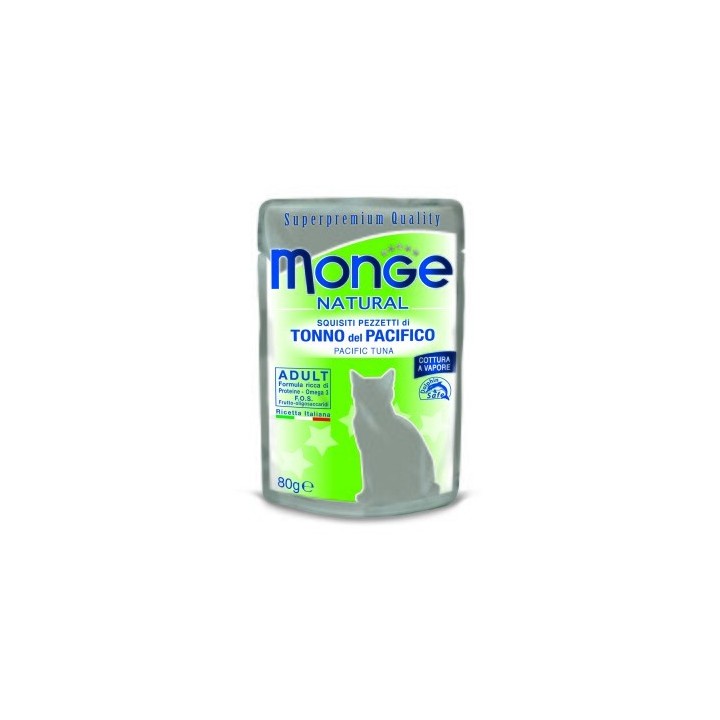 Monge Natural Gelée 24x80g Pazifikthunfisch