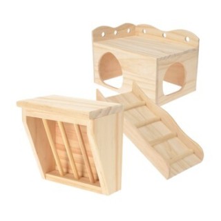 AniOne Set Nager-Residenz - Haus + Rampe + Raufe