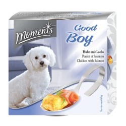 MOMENTS Good Boy Huhn & Lachs 10x125g