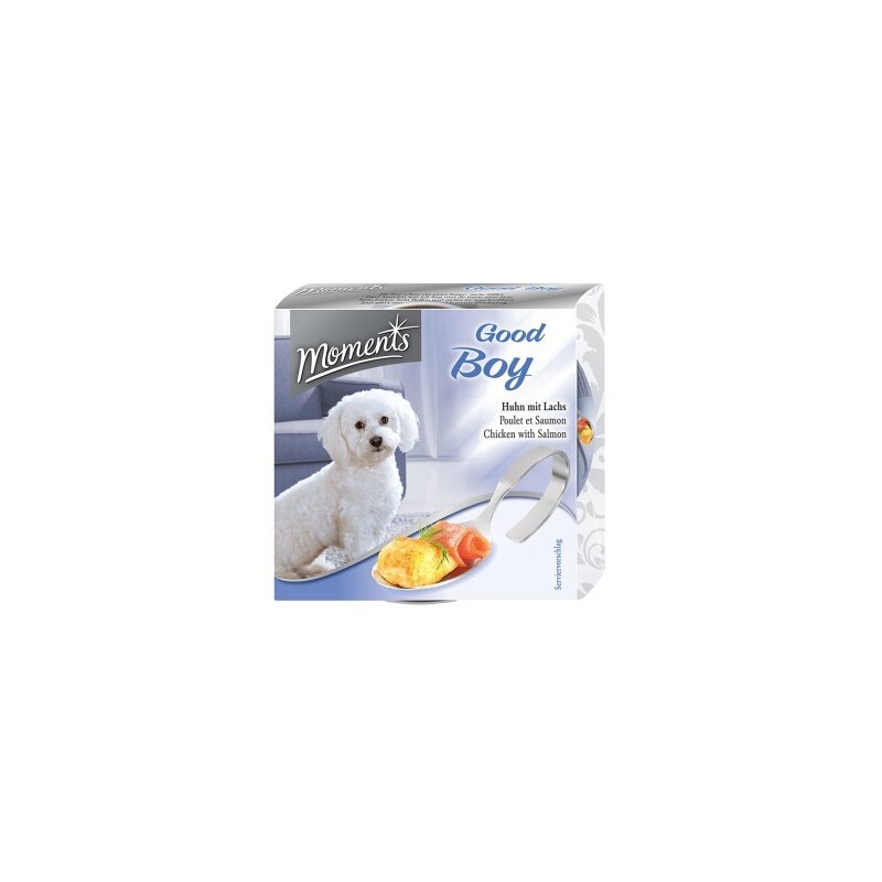 MOMENTS Good Boy Huhn & Lachs 10x125g