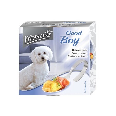 MOMENTS Good Boy Huhn & Lachs 10x125g