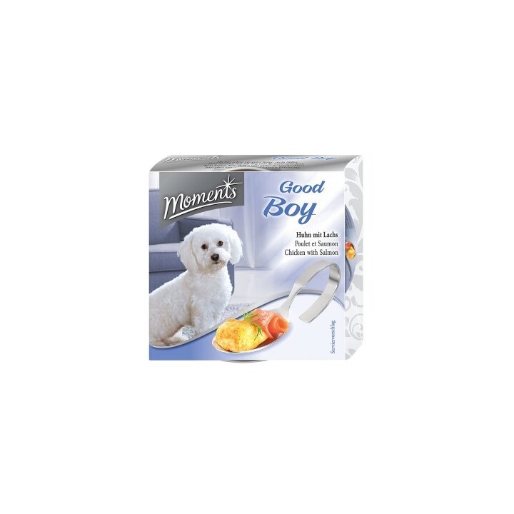 MOMENTS Good Boy Huhn & Lachs 10x125g