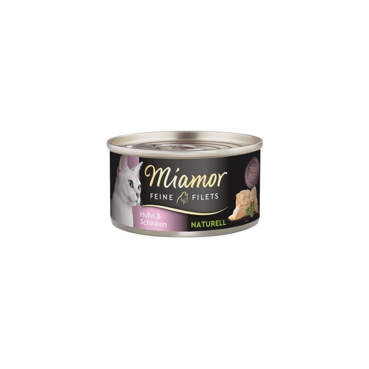 Miamor Feine Filets Naturelle Huhn und Schinken 24x80 g