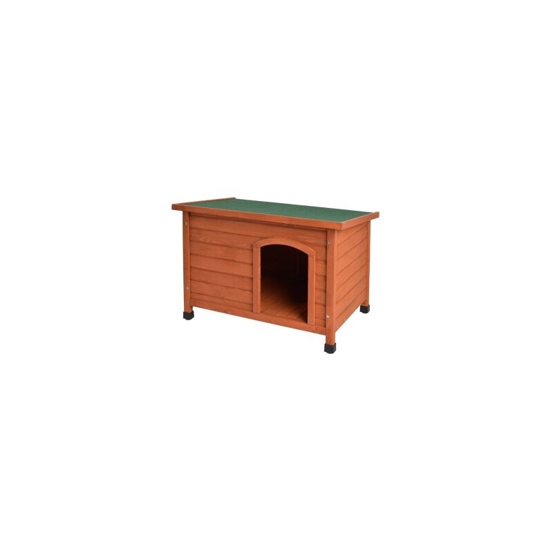 AniOne Hundehütte Flachdach L