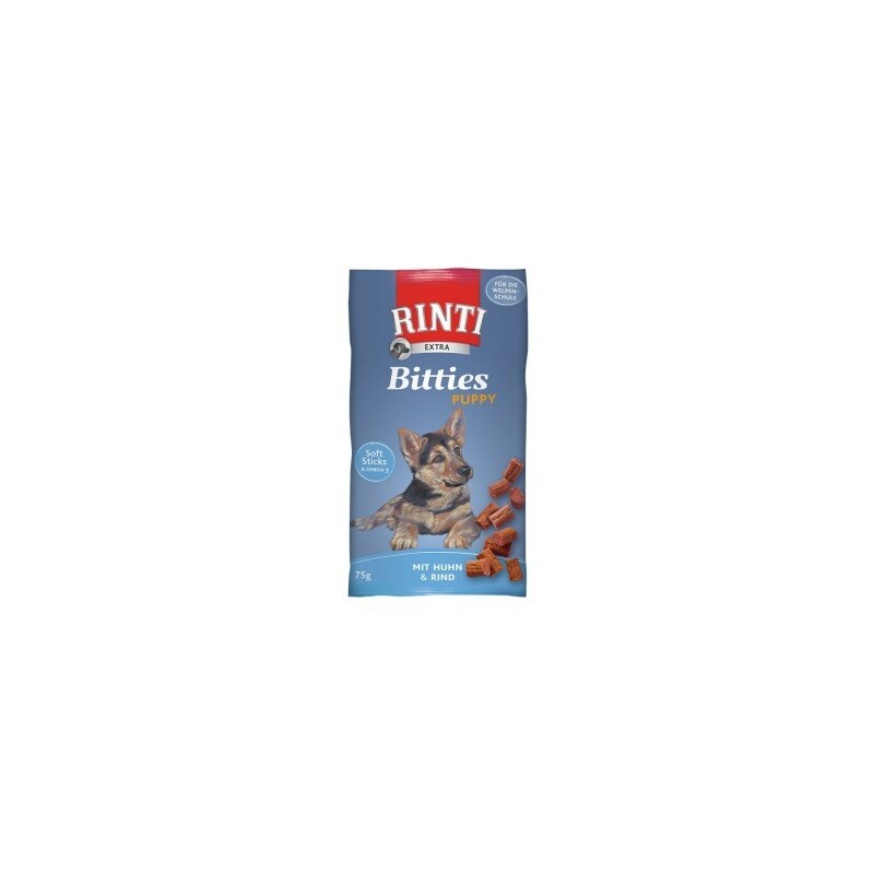 RINTI Bitties Puppy 16x75g Huhn & Rind