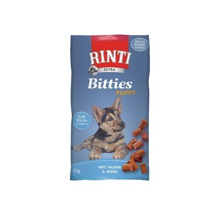 RINTI Bitties Puppy 16x75g Huhn & Rind
