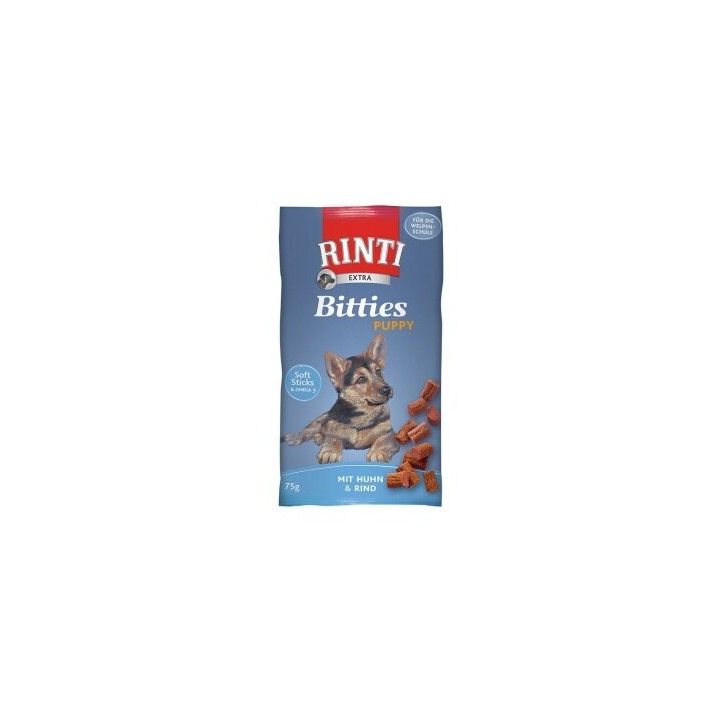 RINTI Bitties Puppy 16x75g Huhn & Rind