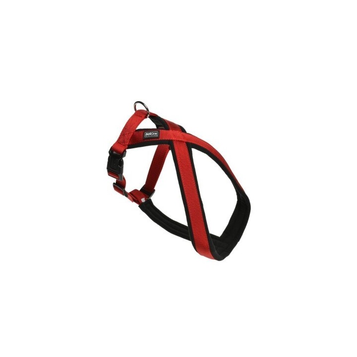 AniOne X-Geschirr Classic rot XS-S