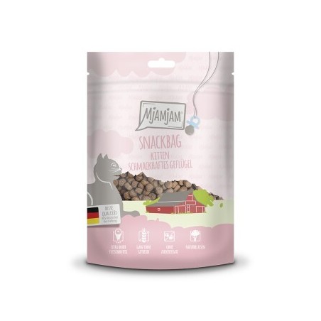 MjAMjAM Snackbag Kitten – Geflügel 8x125g