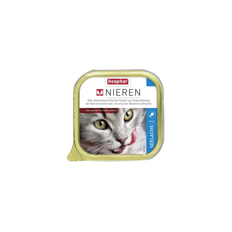 Beaphar Nierendiät 16x100g Seelachs