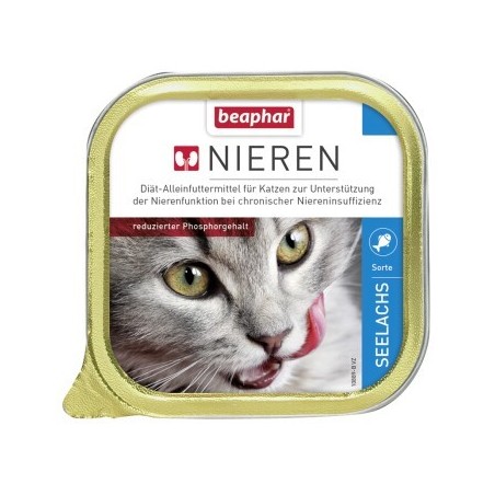 Beaphar Nierendiät 16x100g Seelachs