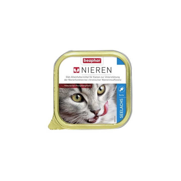 Beaphar Nierendiät 16x100g Seelachs