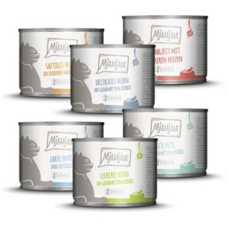 MjAMjAM Nassfutter Katze Adult 6x200 g Mixpaket 3
