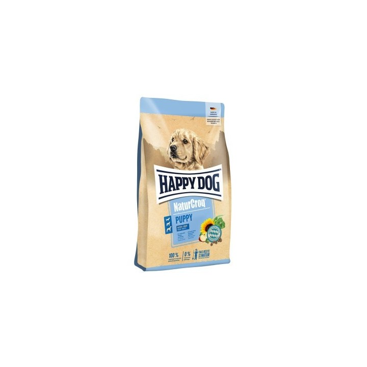 HAPPY DOG NaturCroq Trockenfutter Hund Puppy 15 kg