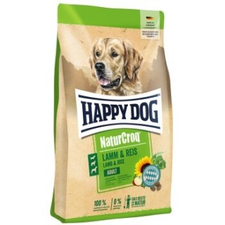 HAPPY DOG NaturCroq Trockenfutter Hund Adult, Lamm & Reis 2x15 kg