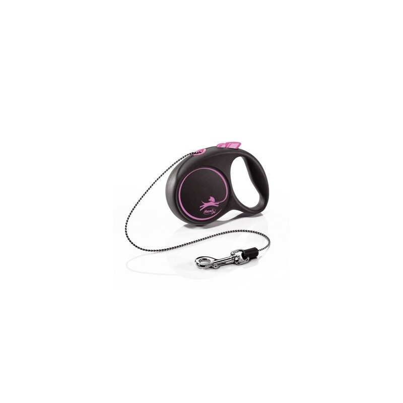 Flexi Black Design Seil pink XS, 3 m, 8 kg
