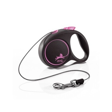 Flexi Black Design Seil pink XS, 3 m, 8 kg