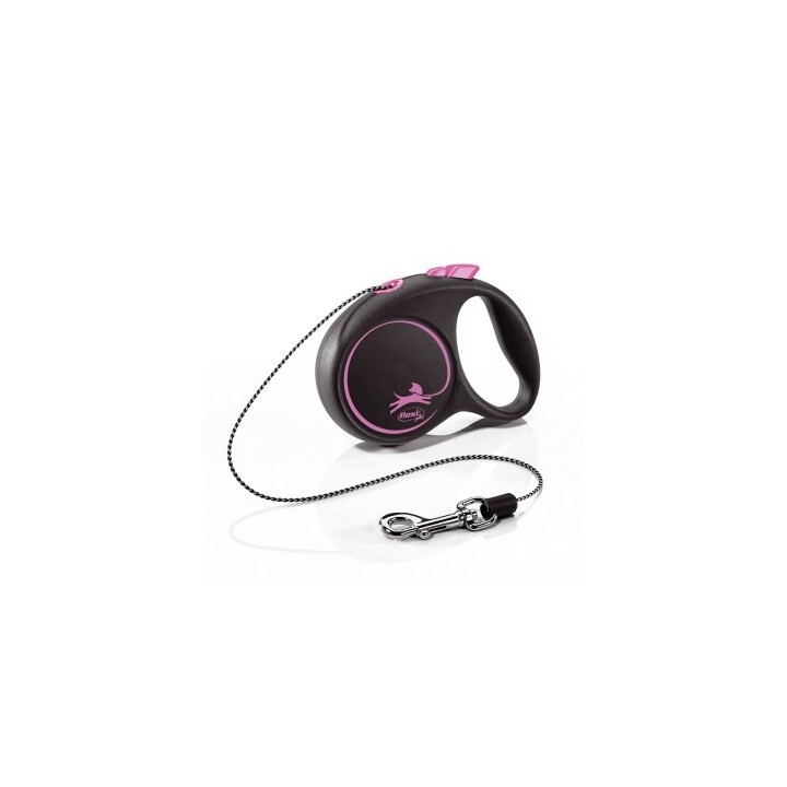 Flexi Black Design Seil pink XS, 3 m, 8 kg