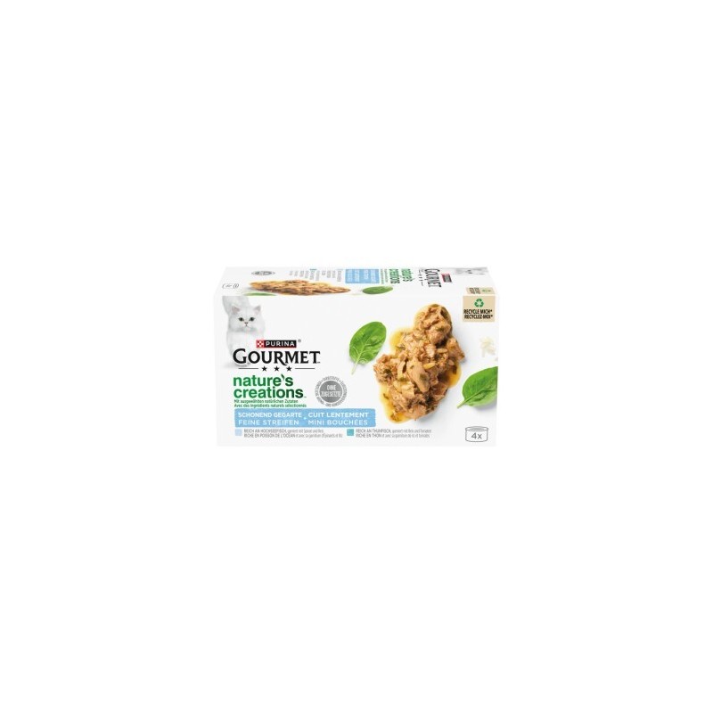 GOURMET Nature's Creation 4x85g Fisch