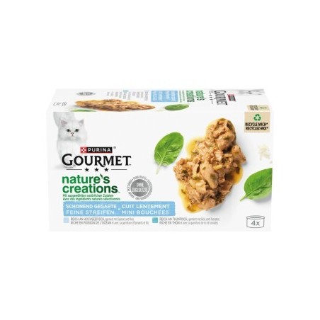GOURMET Nature's Creation 4x85g Fisch