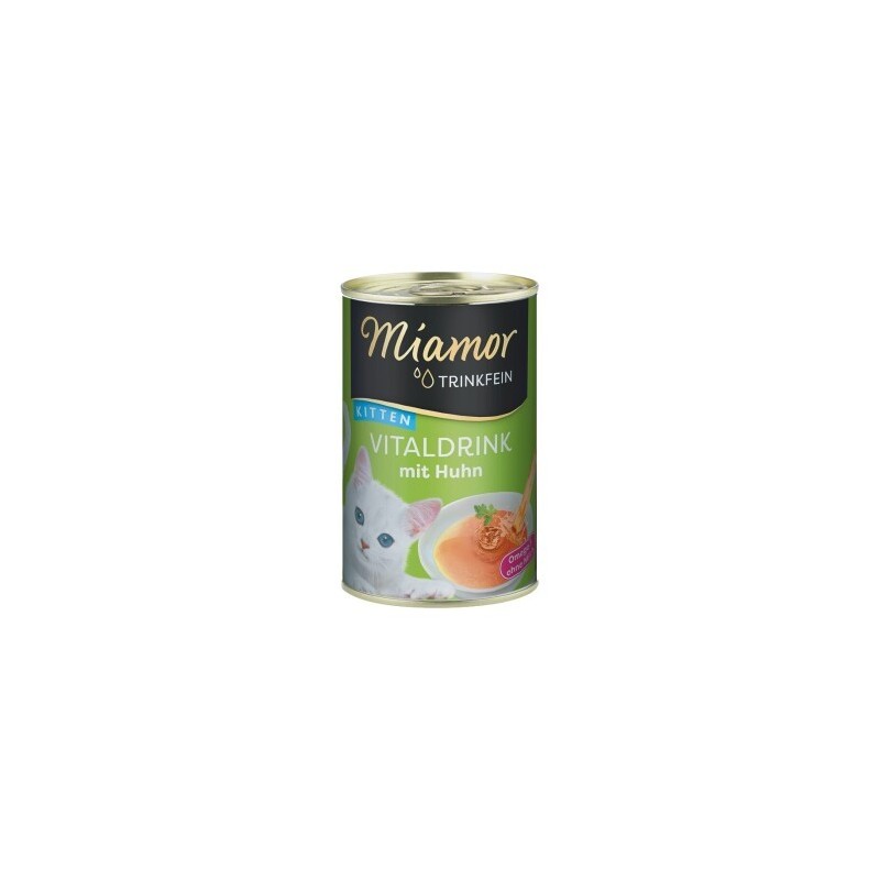Miamor Trinkfein Vitaldrink Kitten mit Huhn 24x125ml