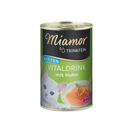 Miamor Trinkfein Vitaldrink Kitten mit Huhn 24x125ml