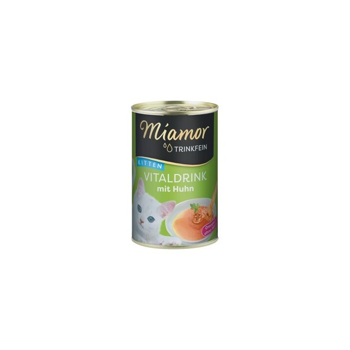 Miamor Trinkfein Vitaldrink Kitten mit Huhn 24x125ml