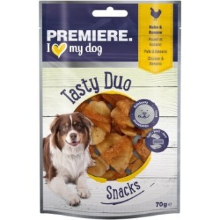 PREMIERE Tasty Duo Snack Huhn mit Banane 7x70g