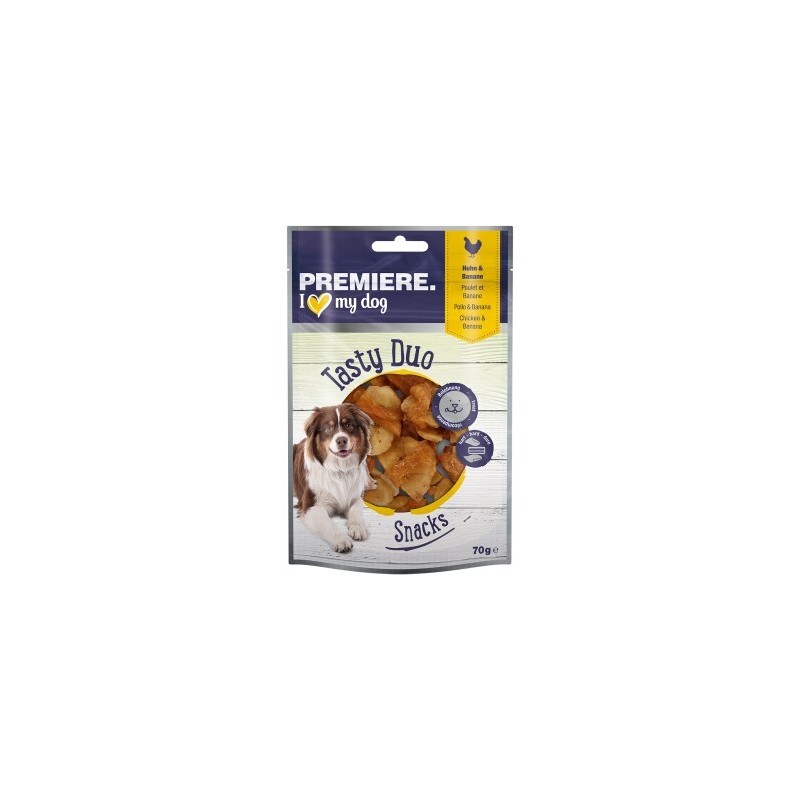 PREMIERE Tasty Duo Snack Huhn mit Banane 7x70g