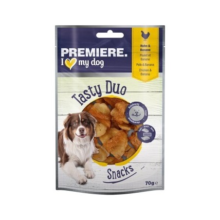 PREMIERE Tasty Duo Snack Huhn mit Banane 7x70g