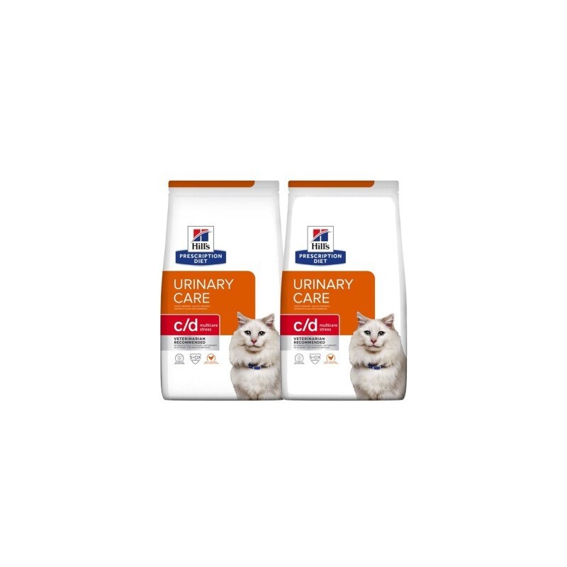 Hill's Prescription Diet c/d Urinary Stress Urinary Care Huhn 2x8 kg