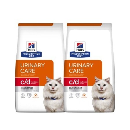 Hill's Prescription Diet c/d Urinary Stress Urinary Care Huhn 2x8 kg