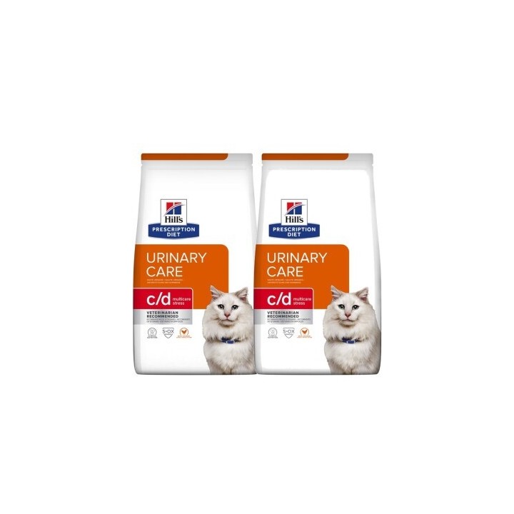 Hill's Prescription Diet c/d Urinary Stress Urinary Care Huhn 2x8 kg