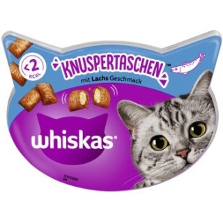 Whiskas Knuspertaschen 8x60g Lachs